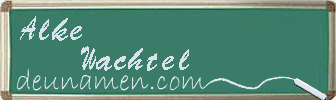 Alke Wachtel Visitenkarte